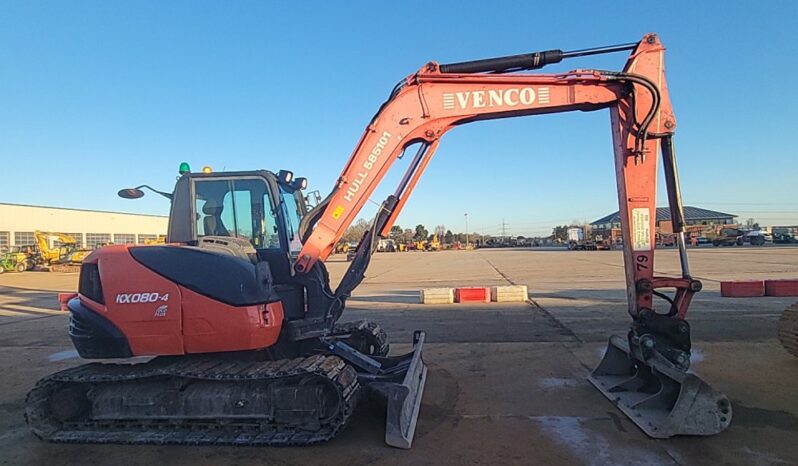 2016 Kubota KX080-4 6 Ton+ Excavators For Auction: Leeds – 5th, 6th, 7th & 8th March 2025 @ 8:00am full