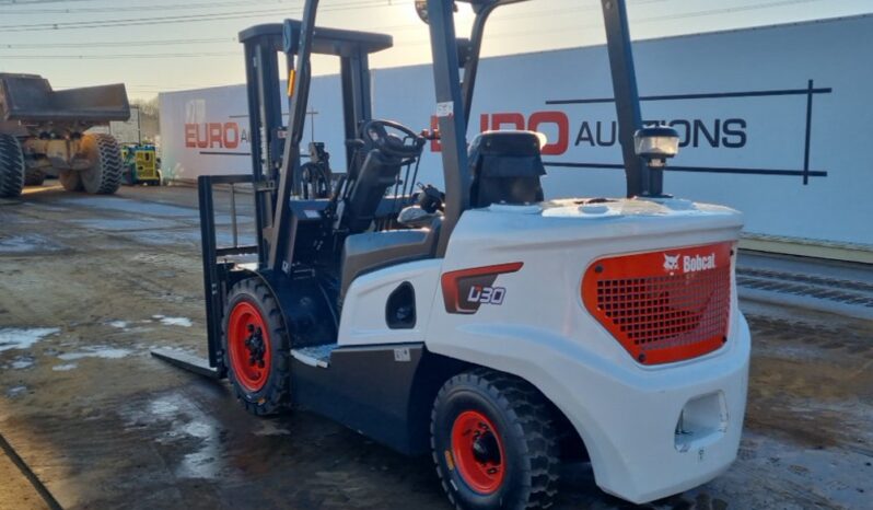 Unused 2024 Bobcat D30NX Forklifts For Auction: Leeds – 5th, 6th, 7th & 8th March 2025 @ 8:00am full