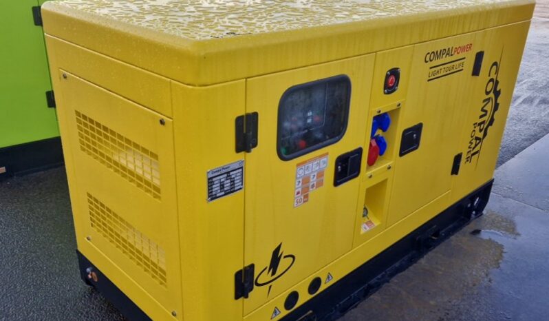 Unused 2024 Compal Power VG-R30 Generators For Auction: Dromore – 21st & 22nd February 2025 @ 9:00am For Auction on 2025-02-22