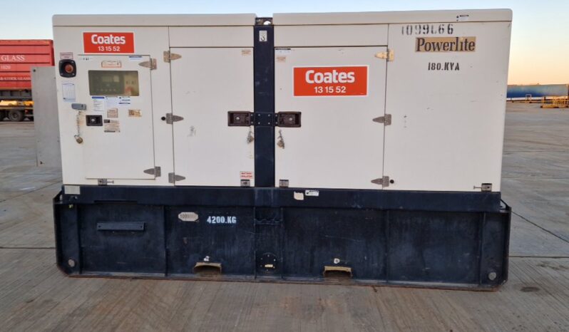 2011 Powerlink GMS175CS-AU Generators For Auction: Leeds – 5th, 6th, 7th & 8th March 2025 @ 8:00am full