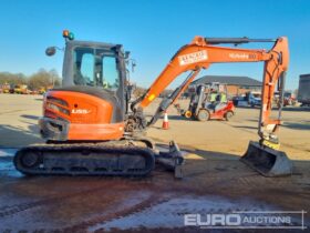 2016 Kubota U55-4 Mini Excavators For Auction: Leeds – 5th, 6th, 7th & 8th March 2025 @ 8:00am full