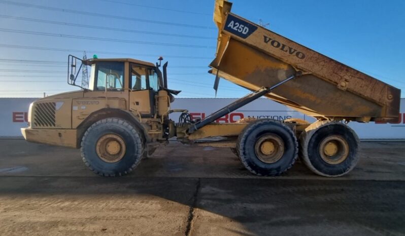 Volvo A25D Articulated Dumptrucks For Auction: Leeds – 5th, 6th, 7th & 8th March 2025 @ 8:00am full