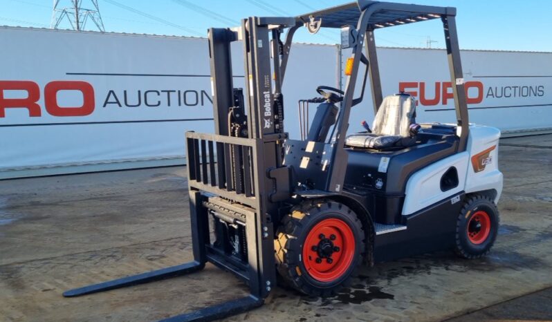 Unused 2024 Bobcat D30NX Forklifts For Auction: Leeds – 5th, 6th, 7th & 8th March 2025 @ 8:00am