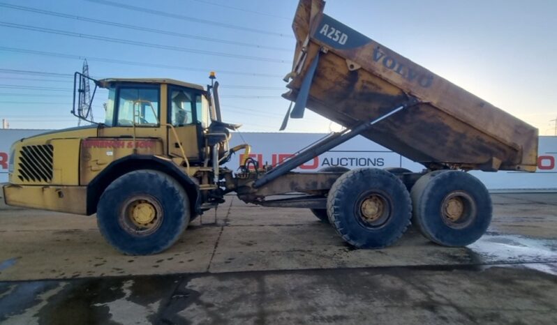 Volvo A25D Articulated Dumptrucks For Auction: Leeds – 5th, 6th, 7th & 8th March 2025 @ 8:00am full