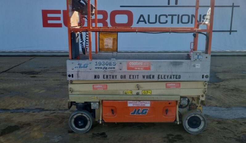 2014 JLG 1930ES Manlifts For Auction: Leeds – 5th, 6th, 7th & 8th March 2025 @ 8:00am full