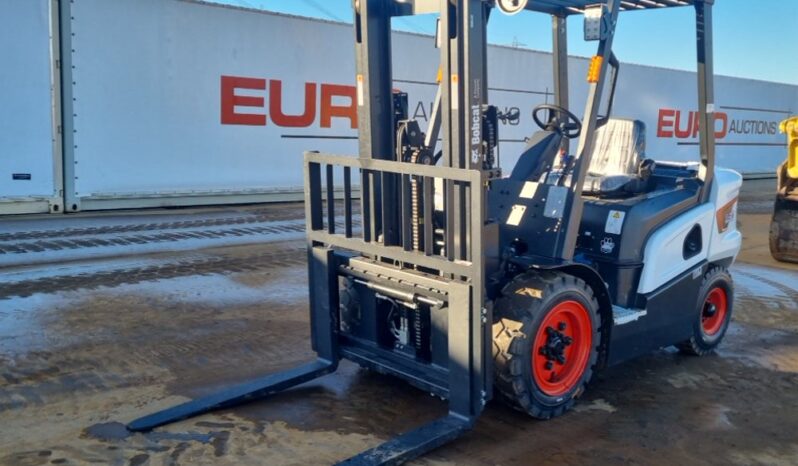 Unused 2024 Bobcat D30NX Forklifts For Auction: Leeds – 5th, 6th, 7th & 8th March 2025 @ 8:00am