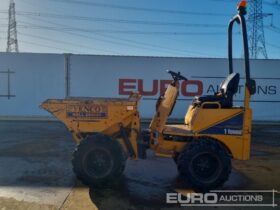 2015 Thwaites 1 Ton Site Dumpers For Auction: Leeds – 5th, 6th, 7th & 8th March 2025 @ 8:00am full