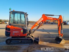 2018 Kubota KX030-4 Mini Excavators For Auction: Leeds – 5th, 6th, 7th & 8th March 2025 @ 8:00am full