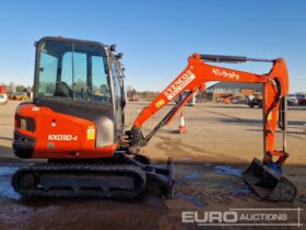 2018 Kubota KX030-4 Mini Excavators For Auction: Leeds – 5th, 6th, 7th & 8th March 2025 @ 8:00am full