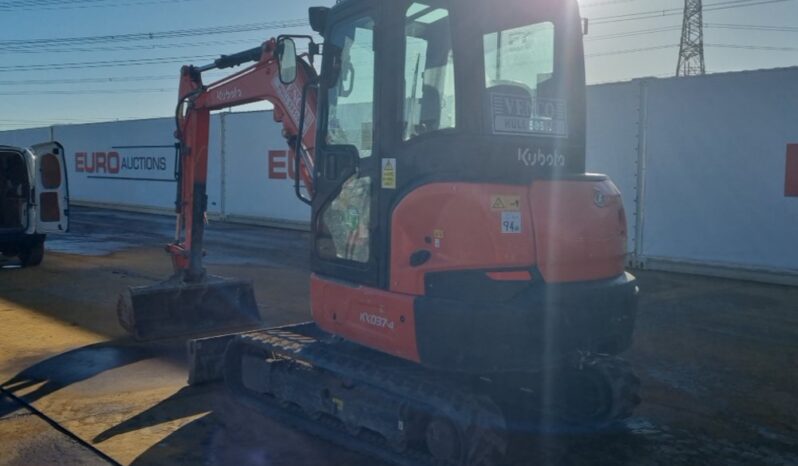 2019 Kubota KX037-4 Mini Excavators For Auction: Leeds – 5th, 6th, 7th & 8th March 2025 @ 8:00am full