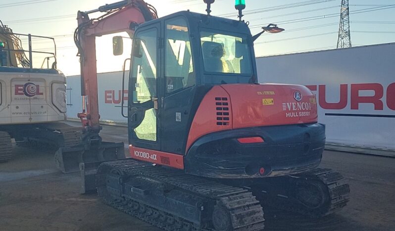 2019 Kubota KX080-4A2 6 Ton+ Excavators For Auction: Leeds – 5th, 6th, 7th & 8th March 2025 @ 8:00am full