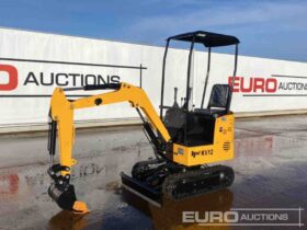 Unused 2024 JPC KV12 Micro Excavators For Auction: Dromore – 21st & 22nd February 2025 @ 9:00am For Auction on 2025-02-22