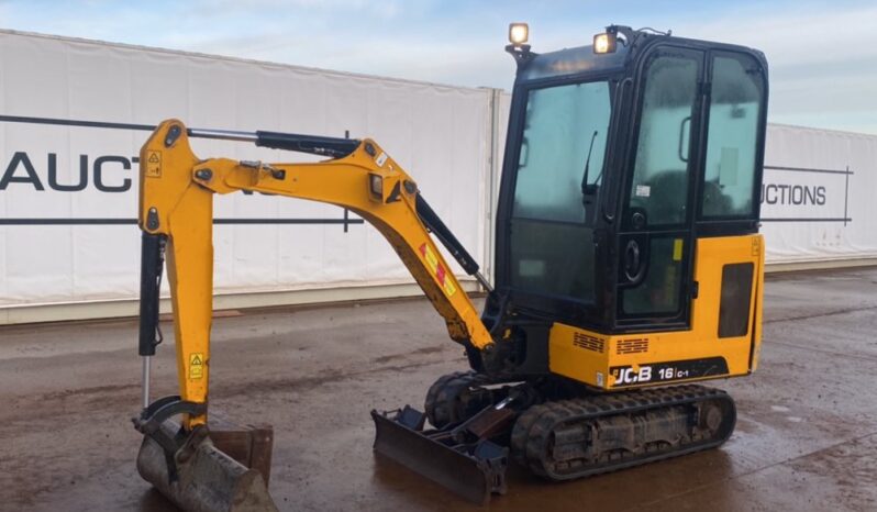 2020 JCB 16C-1 Mini Excavators For Auction: Dromore – 21st & 22nd February 2025 @ 9:00am For Auction on 2025-02-22