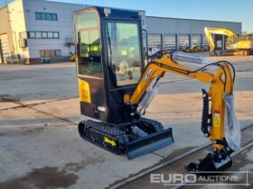 Unused 2024 Captok CK10C Micro Excavators For Auction: Leeds – 5th, 6th, 7th & 8th March 2025 @ 8:00am full