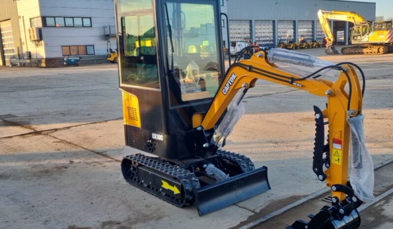 Unused 2024 Captok CK10C Micro Excavators For Auction: Leeds – 5th, 6th, 7th & 8th March 2025 @ 8:00am full