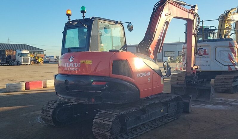 2019 Kubota KX080-4A2 6 Ton+ Excavators For Auction: Leeds – 5th, 6th, 7th & 8th March 2025 @ 8:00am full