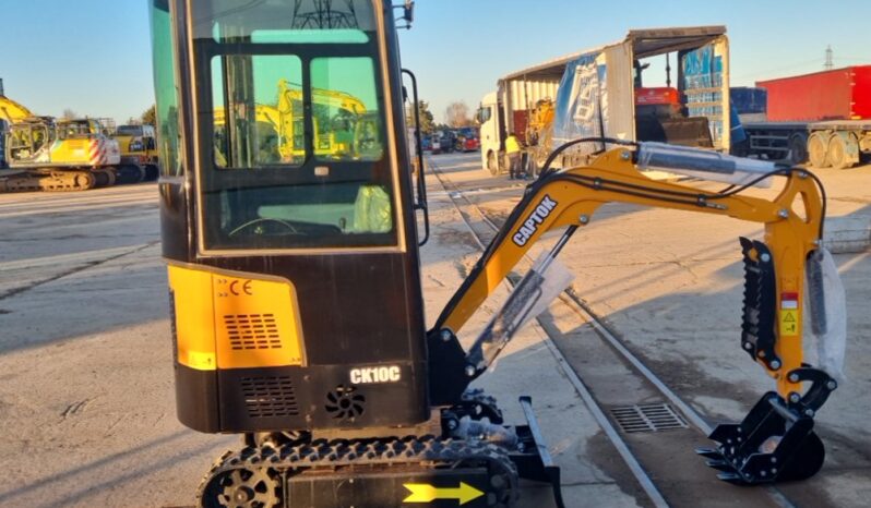 Unused 2024 Captok CK10C Micro Excavators For Auction: Leeds – 5th, 6th, 7th & 8th March 2025 @ 8:00am full