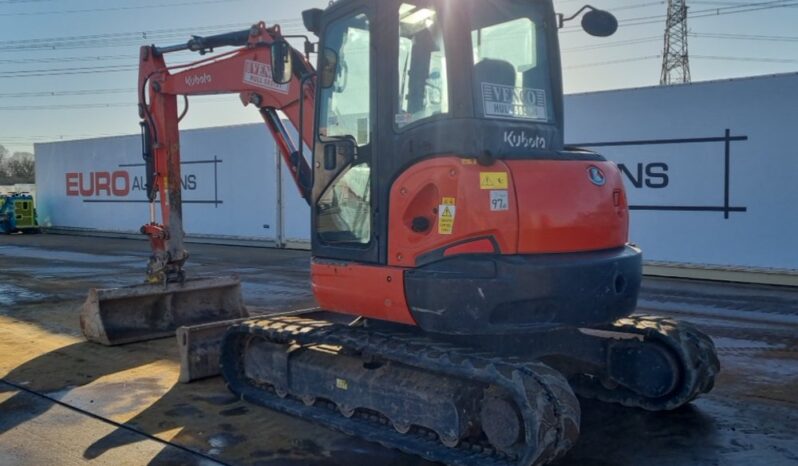 2016 Kubota U55-4 Mini Excavators For Auction: Leeds – 5th, 6th, 7th & 8th March 2025 @ 8:00am full