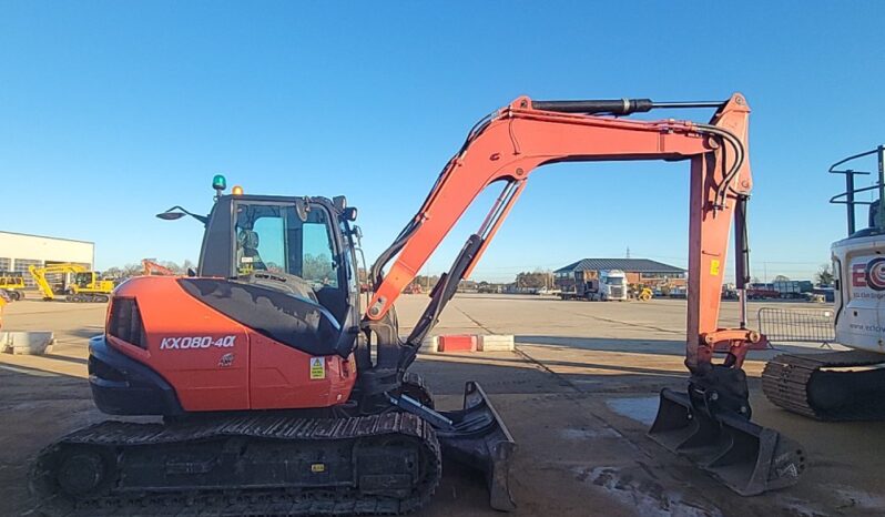 2019 Kubota KX080-4A2 6 Ton+ Excavators For Auction: Leeds – 5th, 6th, 7th & 8th March 2025 @ 8:00am full