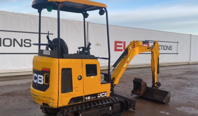 2019 JCB 16C-1 Mini Excavators For Auction: Dromore – 21st & 22nd February 2025 @ 9:00am For Auction on 2025-02-22 full