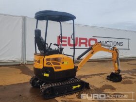 Unused 2024 JPC HT18 Micro Excavators For Auction: Dromore – 21st & 22nd February 2025 @ 9:00am For Auction on 2025-02-22 full