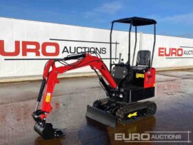 Unused 2024 JPC HT12 Micro Excavators For Auction: Dromore – 21st & 22nd February 2025 @ 9:00am For Auction on 2025-02-22