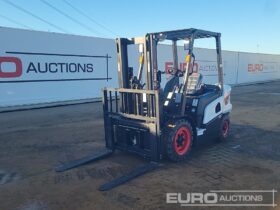 Unused 2024 Bobcat D30NX Forklifts For Auction: Leeds – 5th, 6th, 7th & 8th March 2025 @ 8:00am