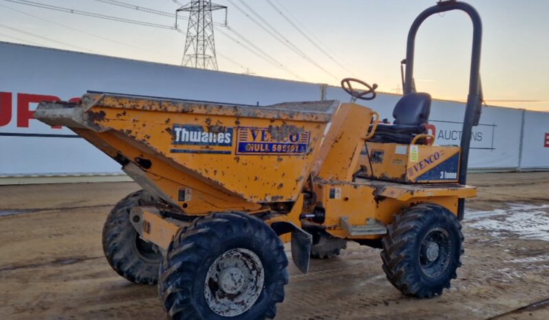 2015 Thwaites 3 Ton Swivel Skip Site Dumpers For Auction: Leeds – 5th, 6th, 7th & 8th March 2025 @ 8:00am