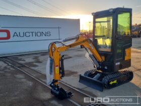 Unused 2024 Captok CK10C Micro Excavators For Auction: Leeds – 5th, 6th, 7th & 8th March 2025 @ 8:00am