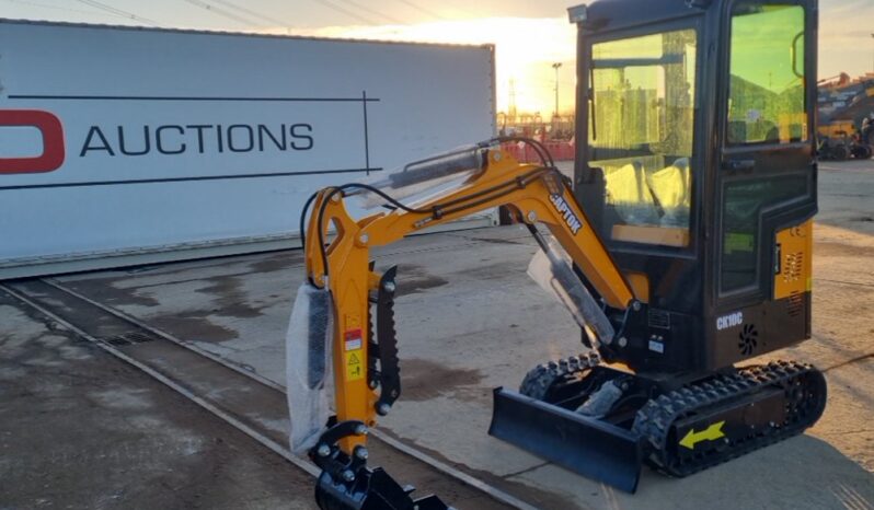 Unused 2024 Captok CK10C Micro Excavators For Auction: Leeds – 5th, 6th, 7th & 8th March 2025 @ 8:00am