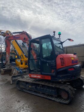 8T Excavator Kubota KX080-4A 2020 full