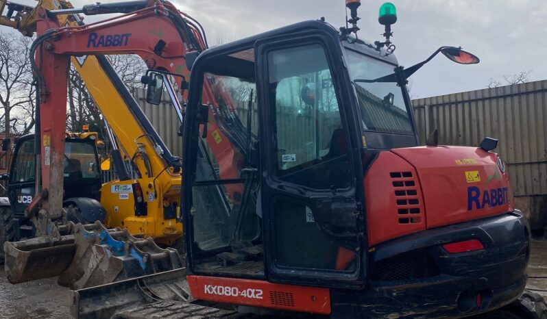 8T Excavator Kubota KX080-4A 2020 full