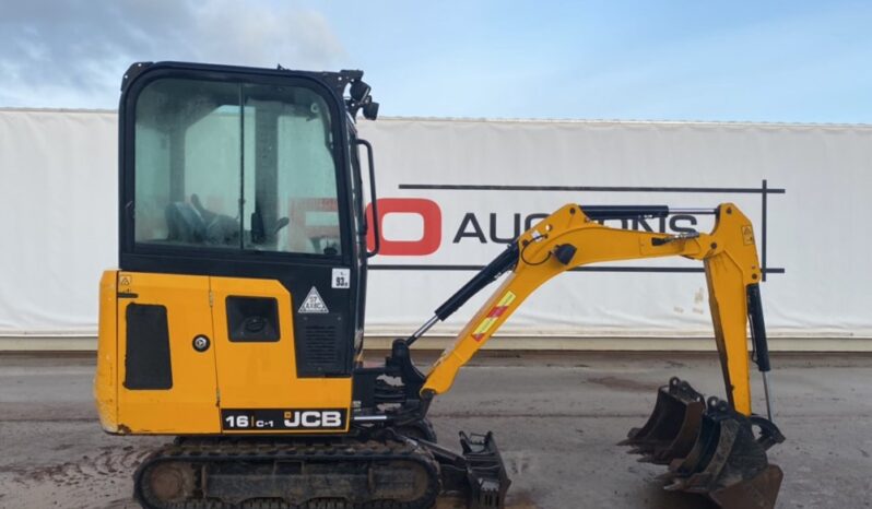 2020 JCB 16C-1 Mini Excavators For Auction: Dromore – 21st & 22nd February 2025 @ 9:00am For Auction on 2025-02-22 full