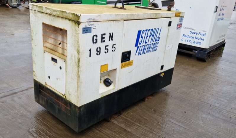 2017 Stephill SSDK25 Generators For Auction: Leeds – 5th, 6th, 7th & 8th March 2025 @ 8:00am full