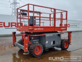 2018 SkyJack SJ6826RT Manlifts For Auction: Leeds – 5th, 6th, 7th & 8th March 2025 @ 8:00am