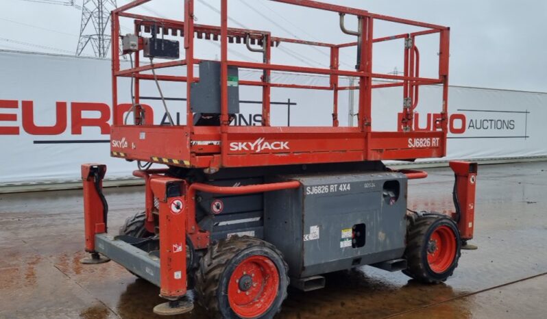 2018 SkyJack SJ6826RT Manlifts For Auction: Leeds – 5th, 6th, 7th & 8th March 2025 @ 8:00am