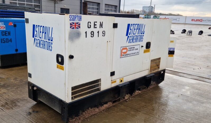 Stephill SSDP70A Generators For Auction: Leeds – 5th, 6th, 7th & 8th March 2025 @ 8:00am full