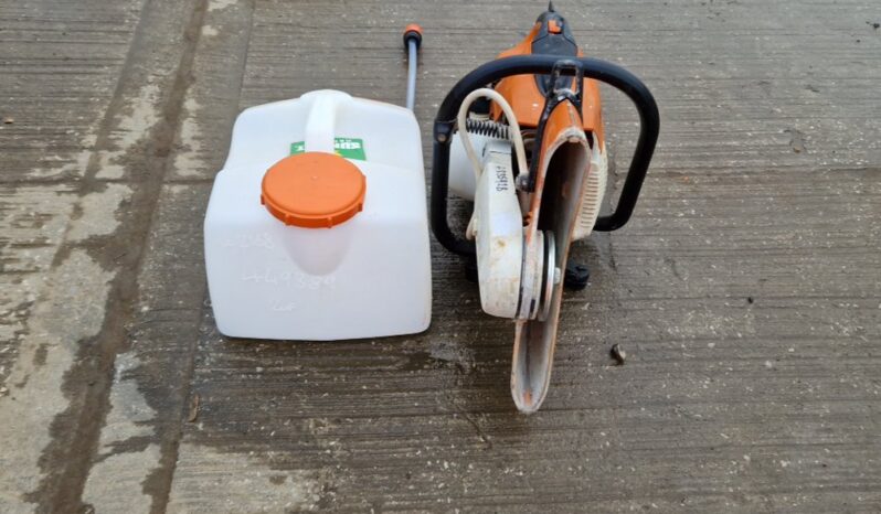 Stihl Petrol Quick Cut Saw, Dust Suppression Tank Asphalt / Concrete Equipment For Auction: Leeds – 5th, 6th, 7th & 8th March 2025 @ 8:00am full