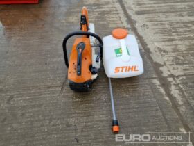 Stihl Petrol Quick Cut Saw, Dust Suppression Tank Asphalt / Concrete Equipment For Auction: Leeds – 5th, 6th, 7th & 8th March 2025 @ 8:00am full