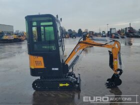 Unused 2024 Captok CK10C Micro Excavators For Auction: Leeds – 5th, 6th, 7th & 8th March 2025 @ 8:00am full