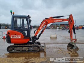 2015 Kubota KX101-3A3 Mini Excavators For Auction: Leeds – 5th, 6th, 7th & 8th March 2025 @ 8:00am full