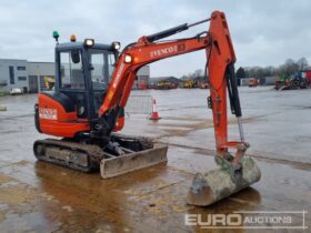 2015 Kubota KX101-3A3 Mini Excavators For Auction: Leeds – 5th, 6th, 7th & 8th March 2025 @ 8:00am full