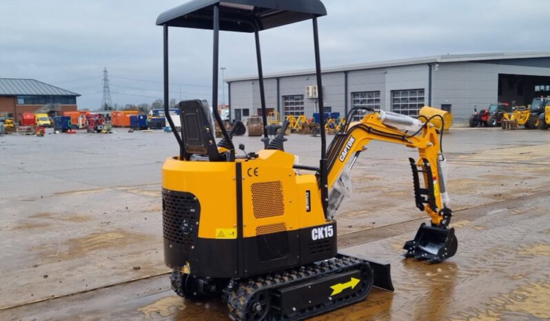 Unused 2024 Captok CK15 Micro Excavators For Auction: Leeds – 5th, 6th, 7th & 8th March 2025 @ 8:00am full