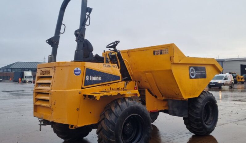 2017 Thwaites 9 Ton Site Dumpers For Auction: Leeds – 5th, 6th, 7th & 8th March 2025 @ 8:00am full