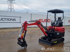 Unused 2024 Captok CK20 Micro Excavators For Auction: Leeds – 5th, 6th, 7th & 8th March 2025 @ 8:00am