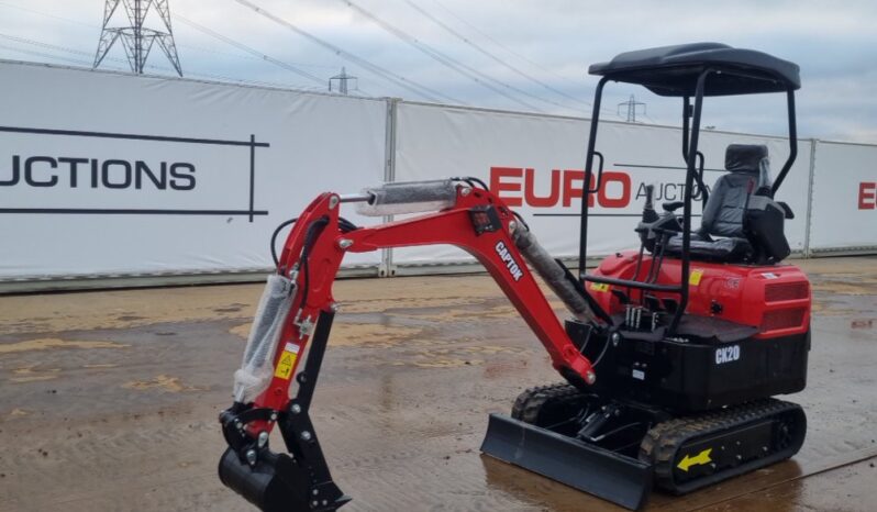 Unused 2024 Captok CK20 Micro Excavators For Auction: Leeds – 5th, 6th, 7th & 8th March 2025 @ 8:00am