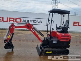 Unused 2024 Captok CK20 Micro Excavators For Auction: Leeds – 5th, 6th, 7th & 8th March 2025 @ 8:00am full