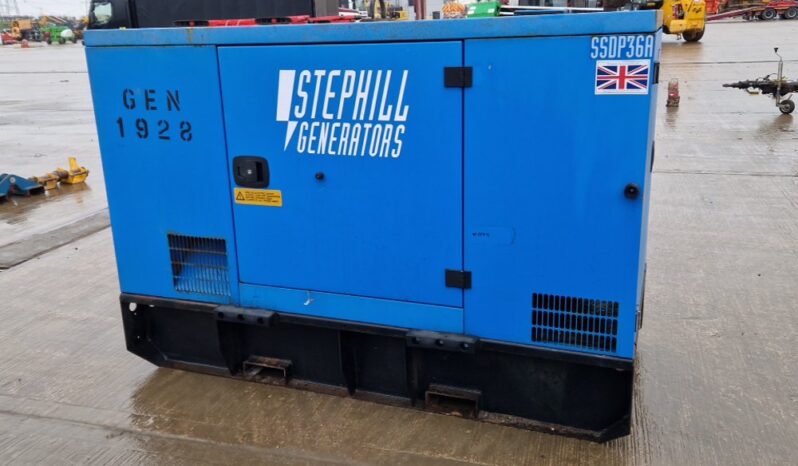 2016 Stephill SSDP36A Generators For Auction: Leeds – 5th, 6th, 7th & 8th March 2025 @ 8:00am full