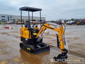 Unused 2024 Captok CK15 Micro Excavators For Auction: Leeds – 5th, 6th, 7th & 8th March 2025 @ 8:00am full