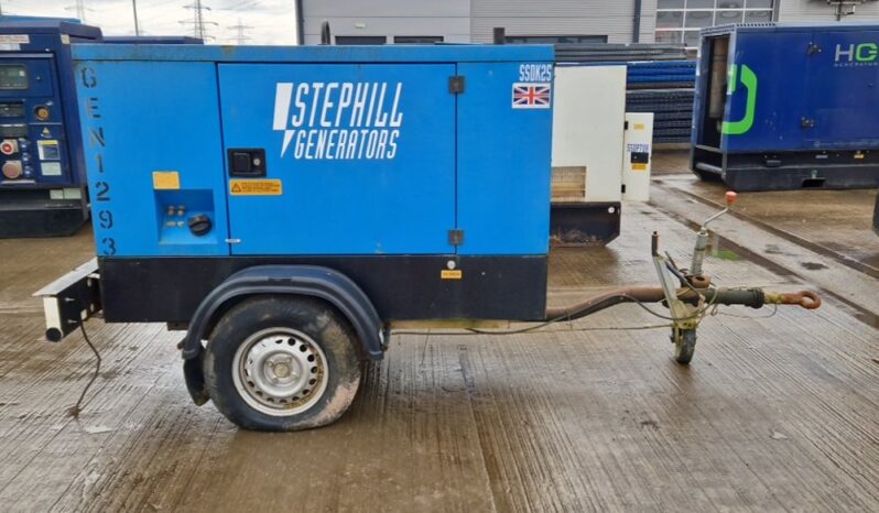 2014 Stephill SSDK25 Generators For Auction: Leeds – 5th, 6th, 7th & 8th March 2025 @ 8:00am full